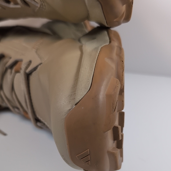 Adidas Beige Terrex Unity Mid - Picture 13 of 16